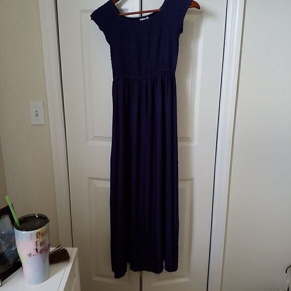 Navy Maxi Dress  - Picture 3 of 5